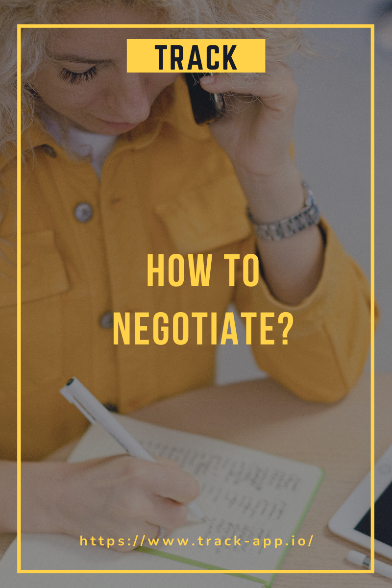 How to negotiate